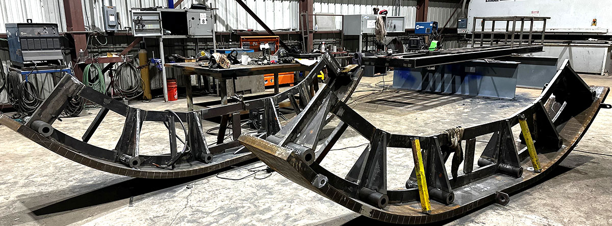 Thor Fabrication of rolled parts for USACE SOO Locks