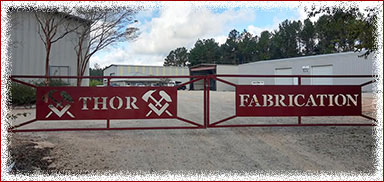 Thor Fabrication entrance gates